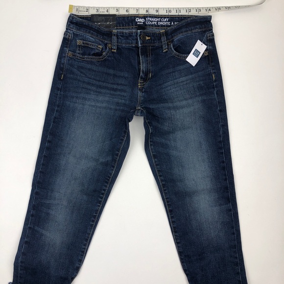 NWT GAP Straight Cuff Jeans - Picture 2 of 8